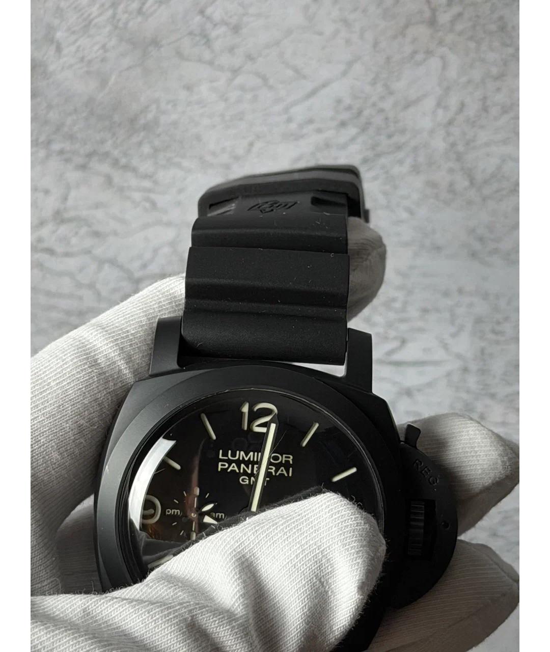 PANERAI Черные керамические часы, фото 5