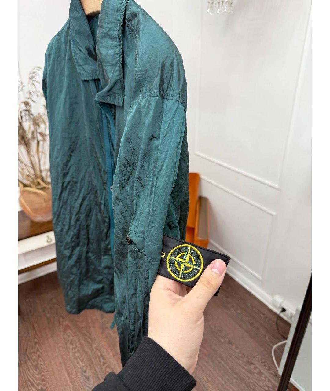 STONE ISLAND Зеленая куртка, фото 6
