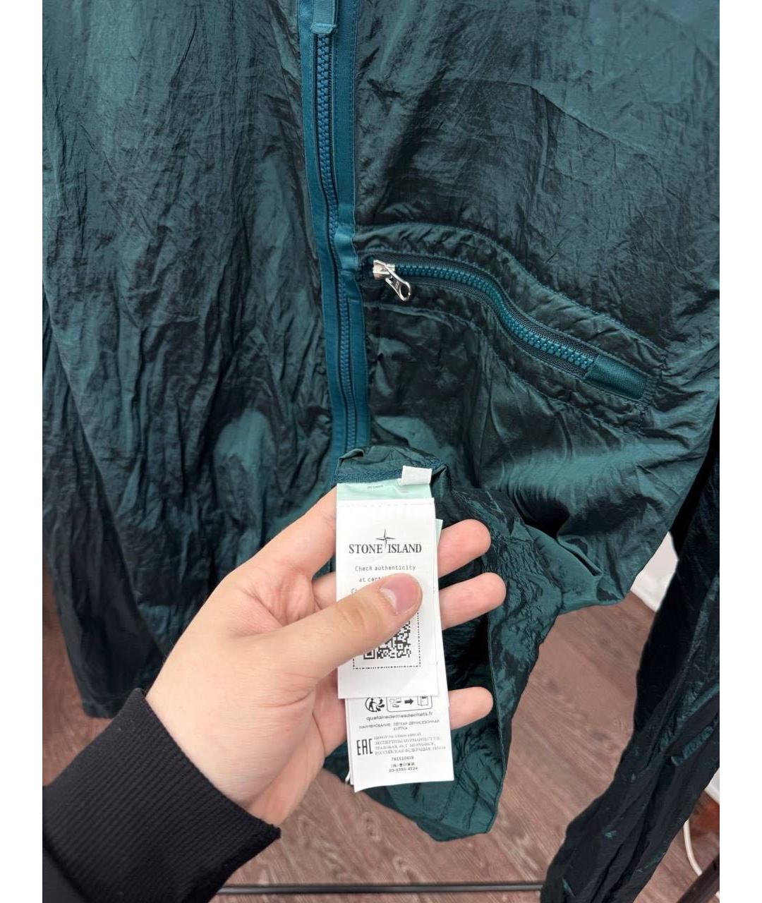 STONE ISLAND Зеленая куртка, фото 7