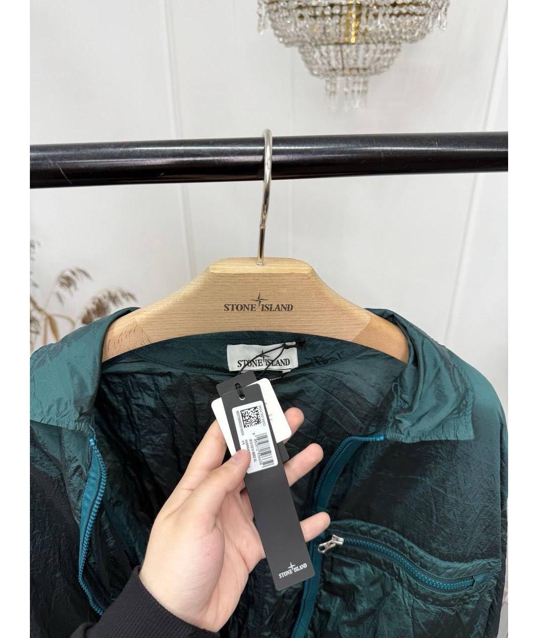 STONE ISLAND Зеленая куртка, фото 3