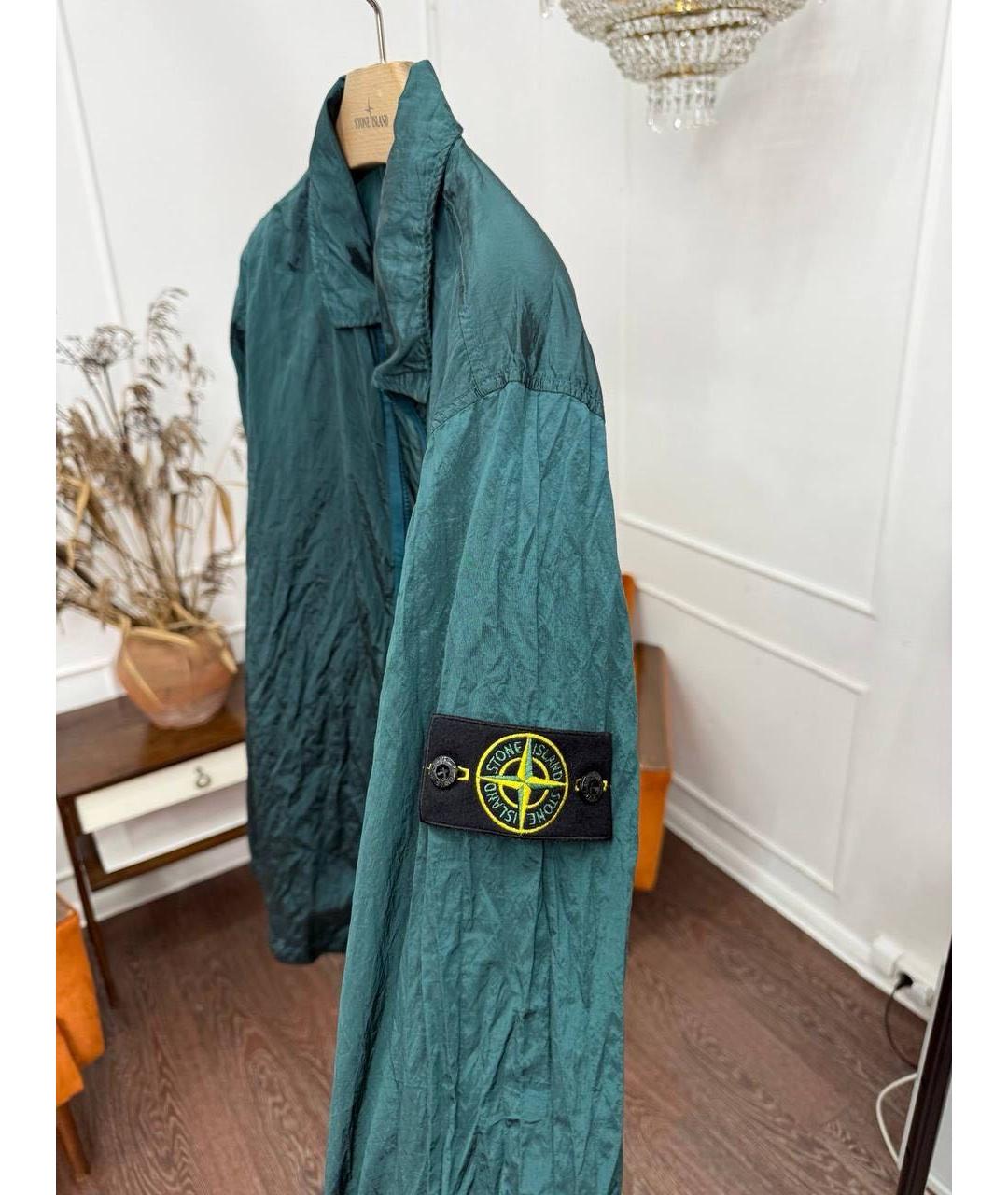 STONE ISLAND Зеленая куртка, фото 5