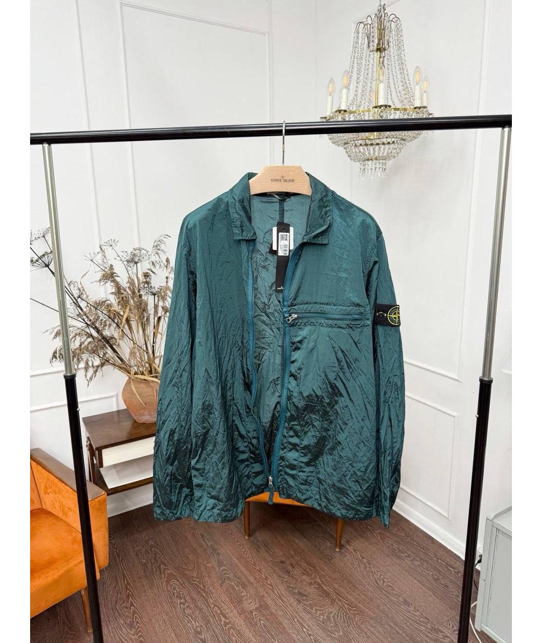 STONE ISLAND Зеленая куртка, фото 9