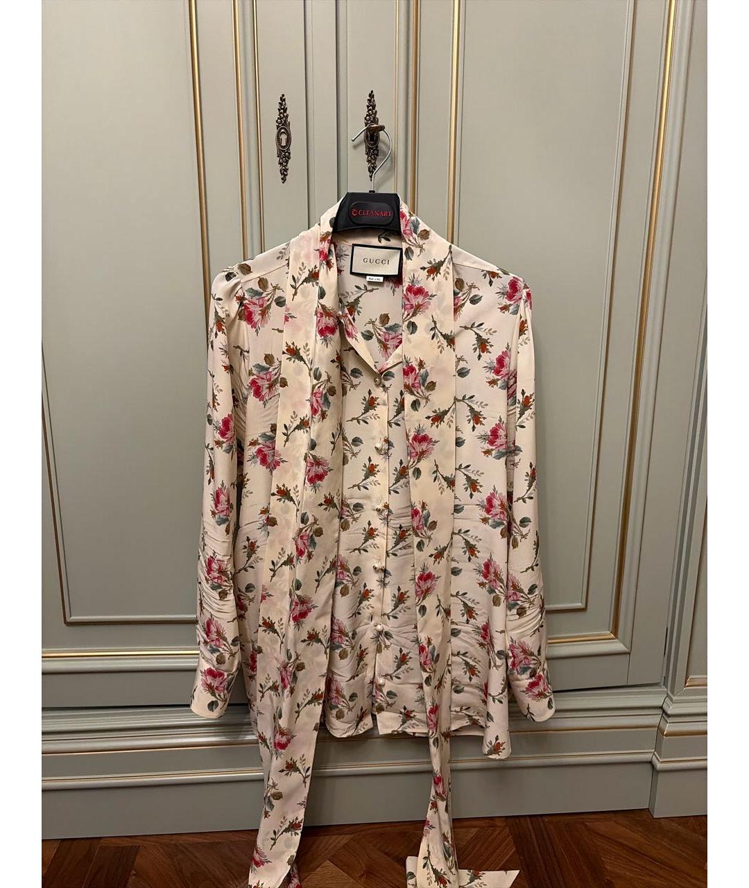 GUCCI Шелковая блузы, фото 6