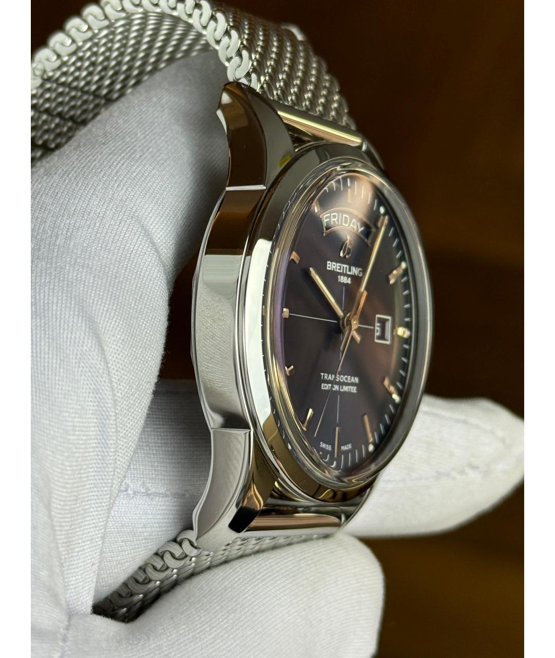 BREITLING Темно-синие часы, фото 6