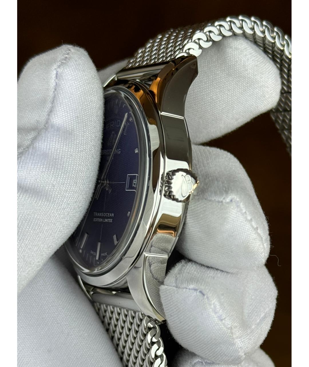 BREITLING Темно-синие часы, фото 4