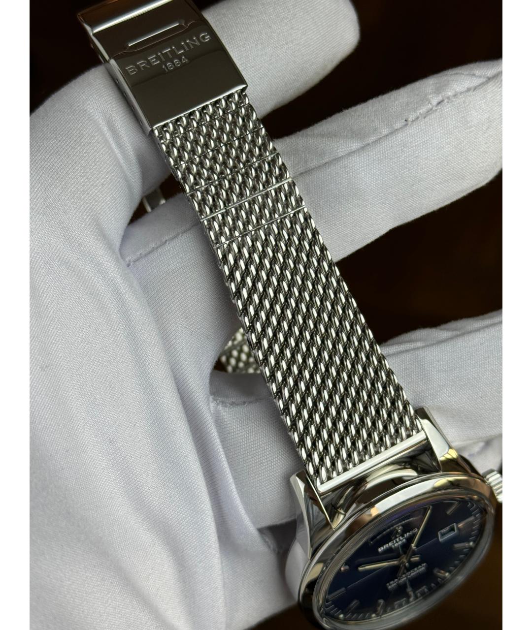 BREITLING Темно-синие часы, фото 9