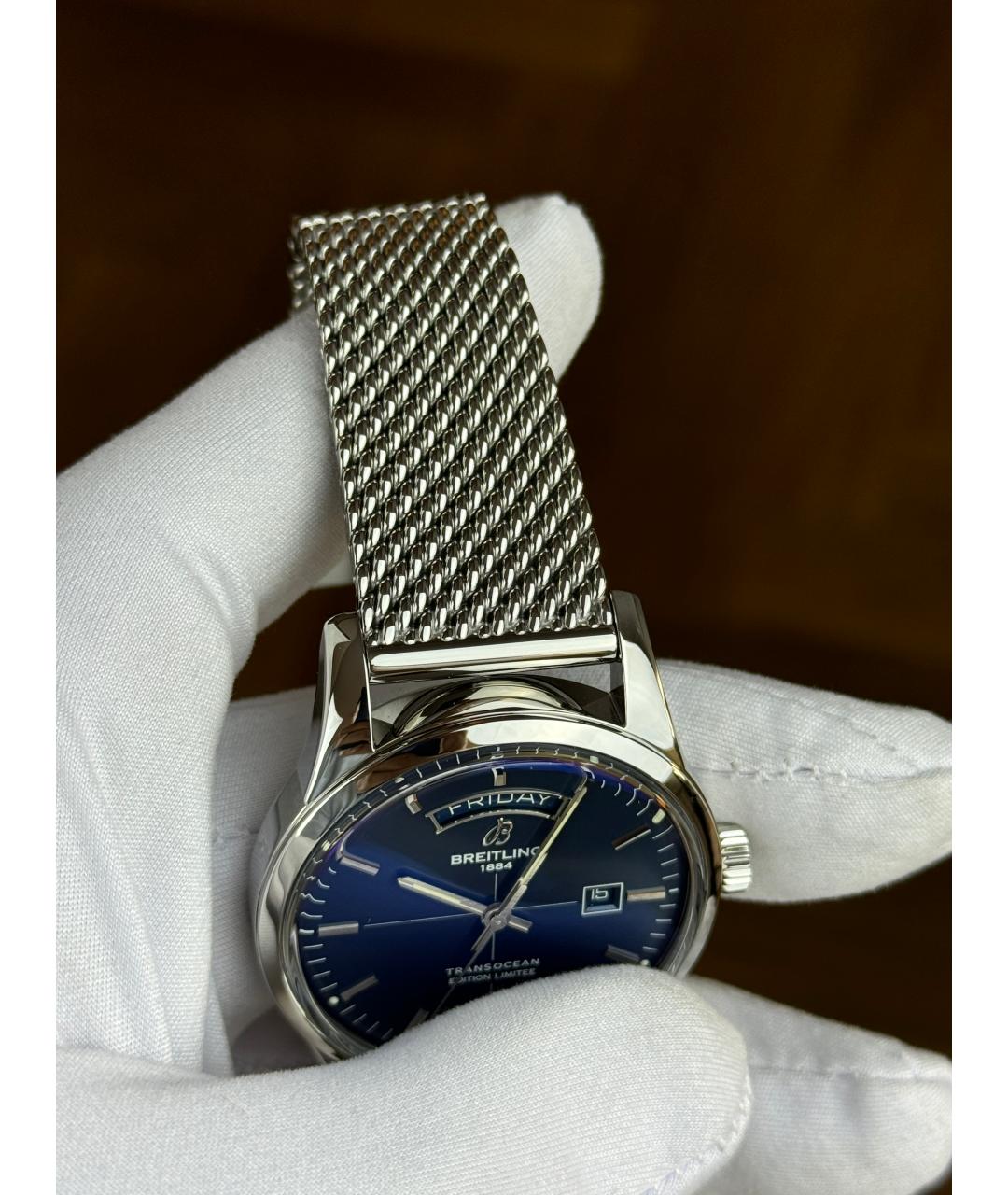 BREITLING Темно-синие часы, фото 7