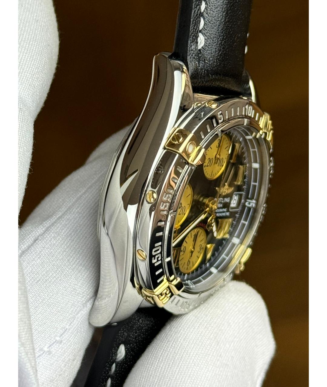 BREITLING Черные часы, фото 5