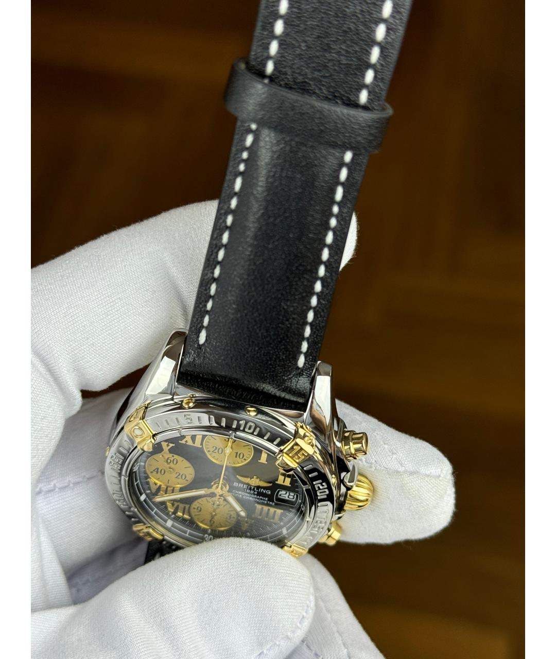 BREITLING Черные часы, фото 6