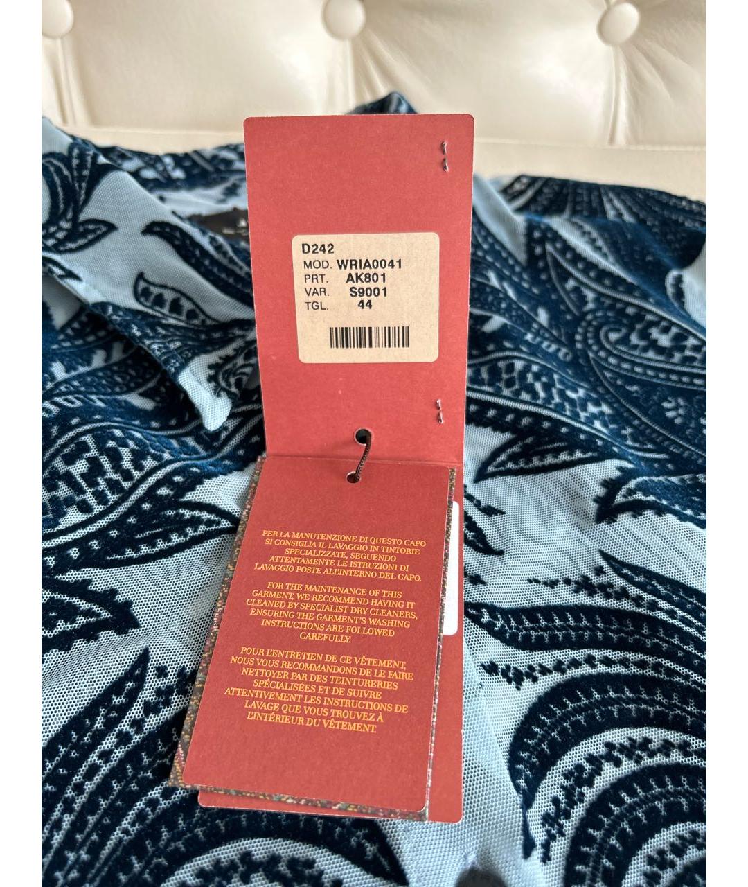 ETRO Мульти полиэстеровая рубашка, фото 6