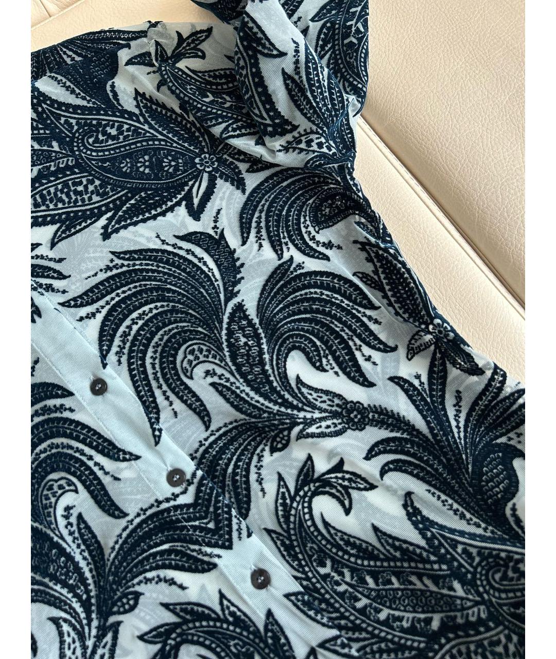 ETRO Мульти полиэстеровая рубашка, фото 4