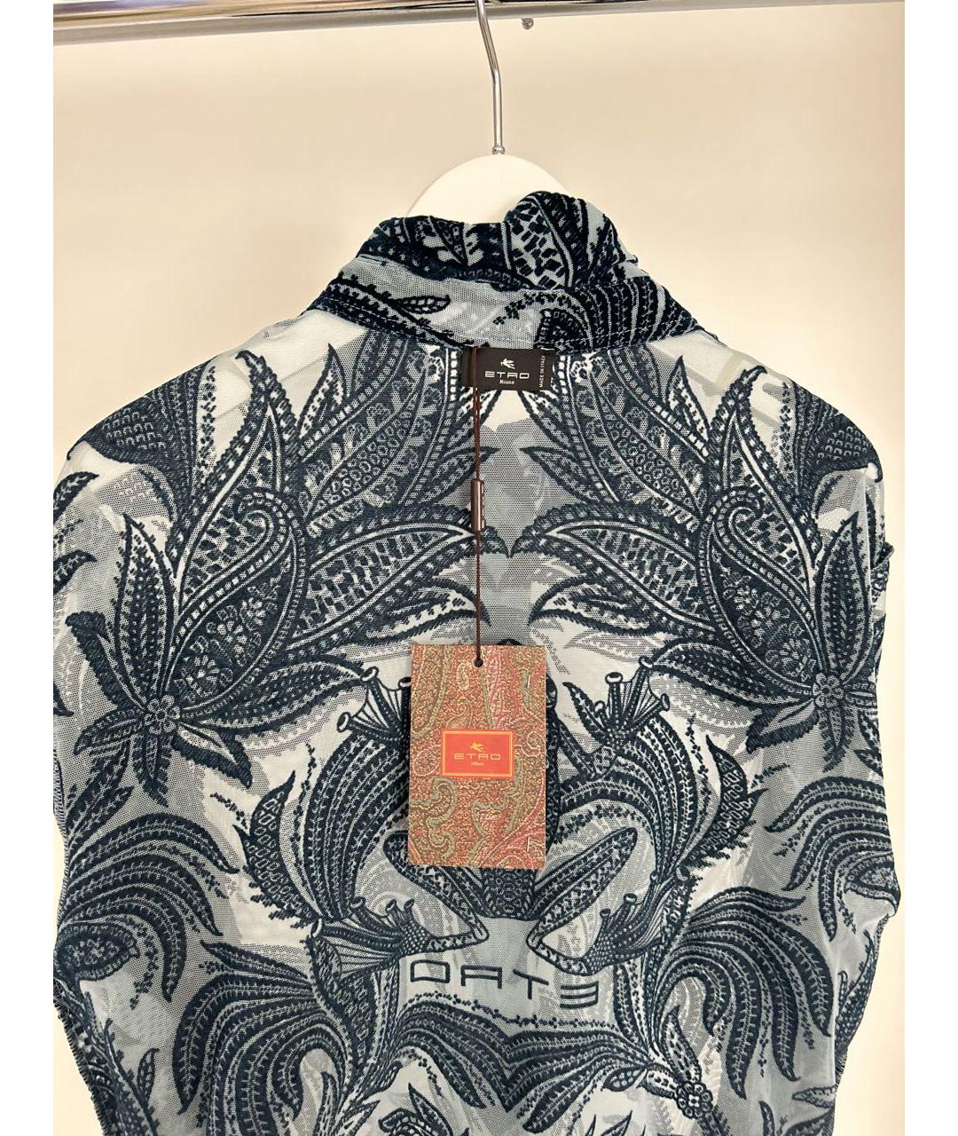 ETRO Мульти полиэстеровая рубашка, фото 3