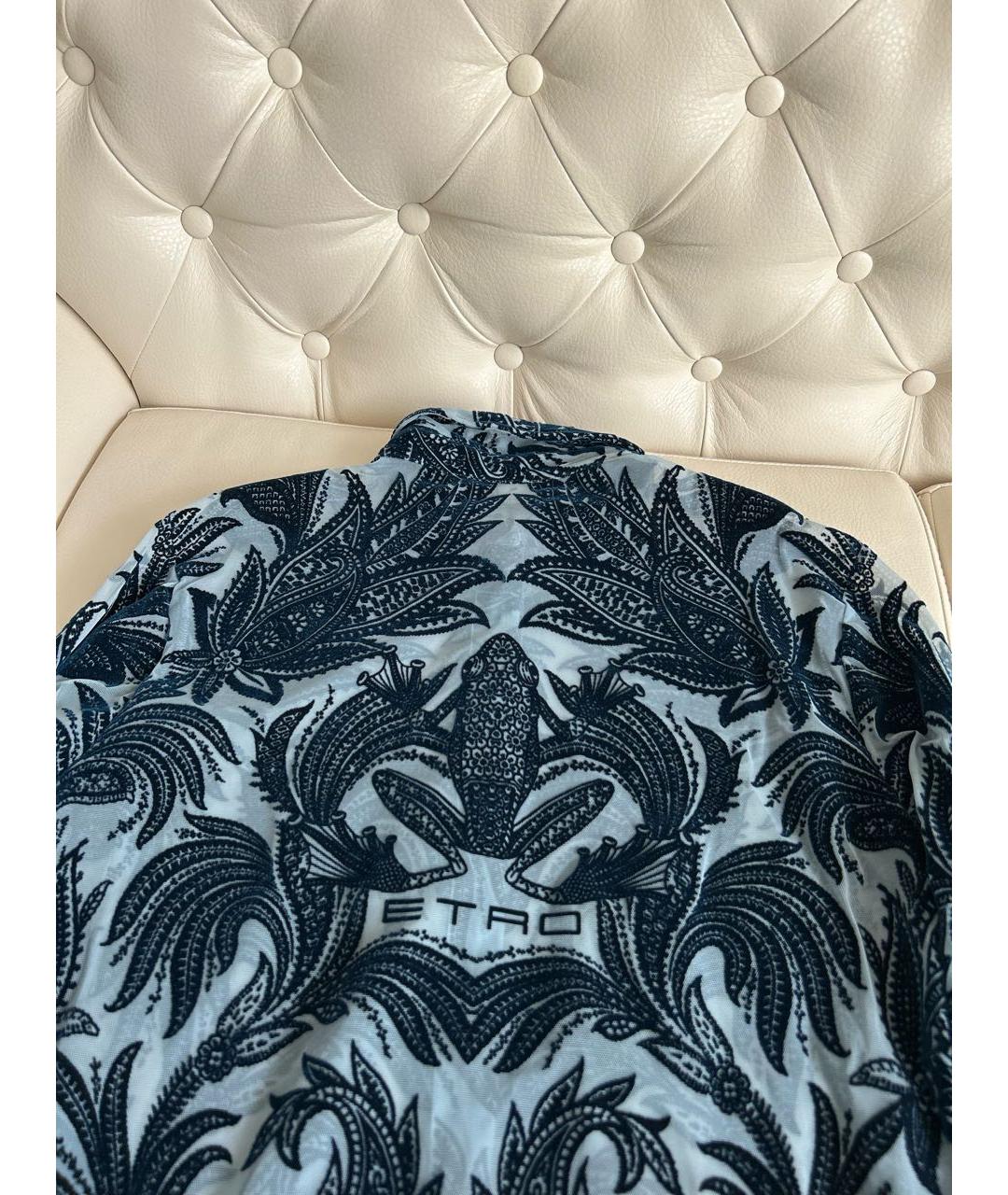 ETRO Мульти полиэстеровая рубашка, фото 8