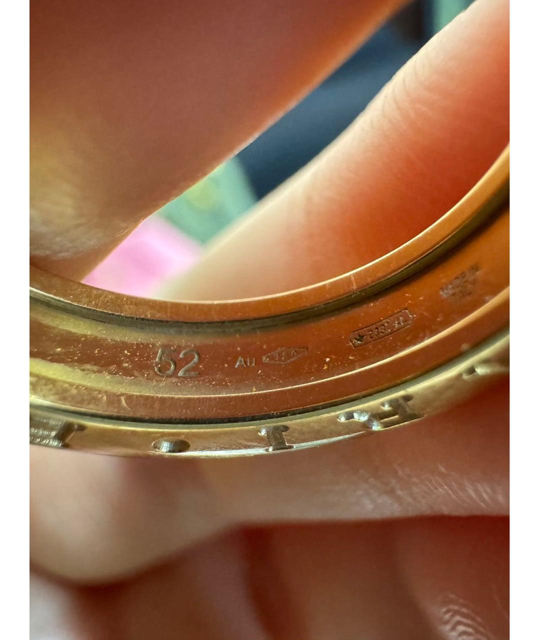 BVLGARI Золотое кольцо из розового золота, фото 7