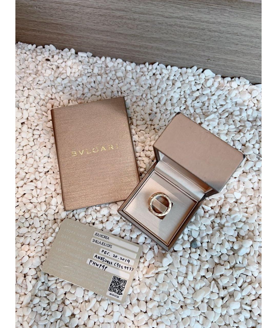BVLGARI Золотое кольцо из розового золота, фото 9