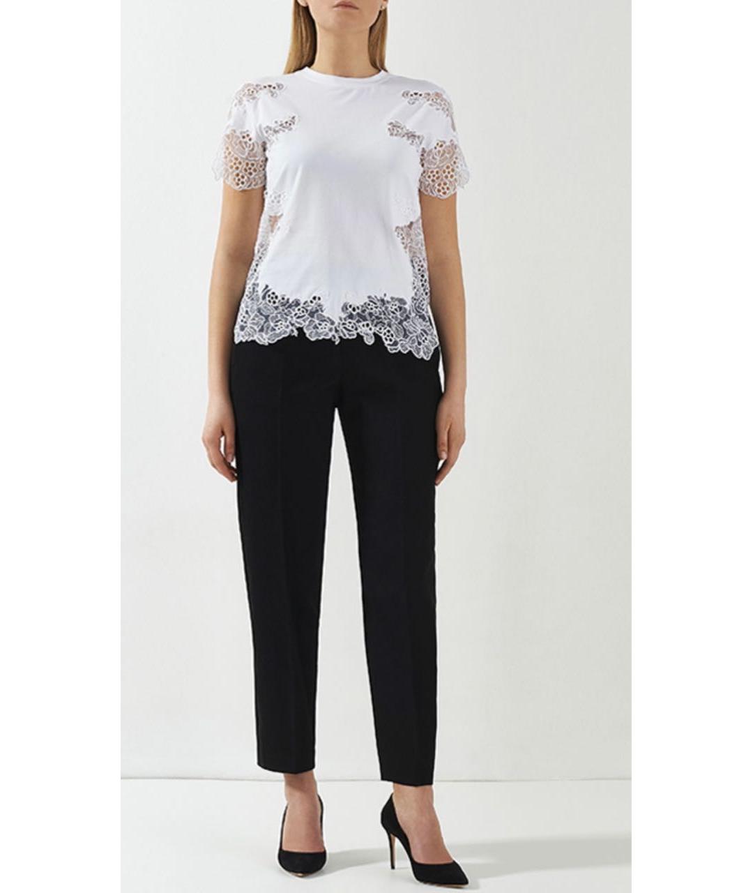 ERMANNO SCERVINO Черные вискозные брюки узкие, фото 2