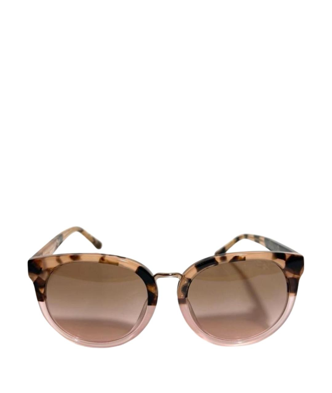 TORY BURCH Мульти пластиковые солнцезащитные очки, фото 1