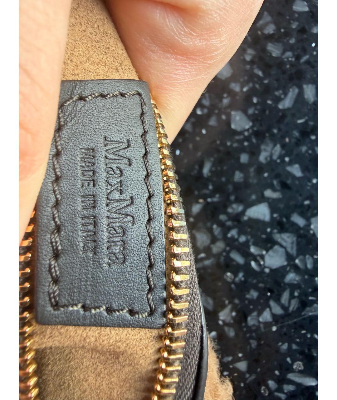 MAX MARA Коричневая поясная сумка, фото 4