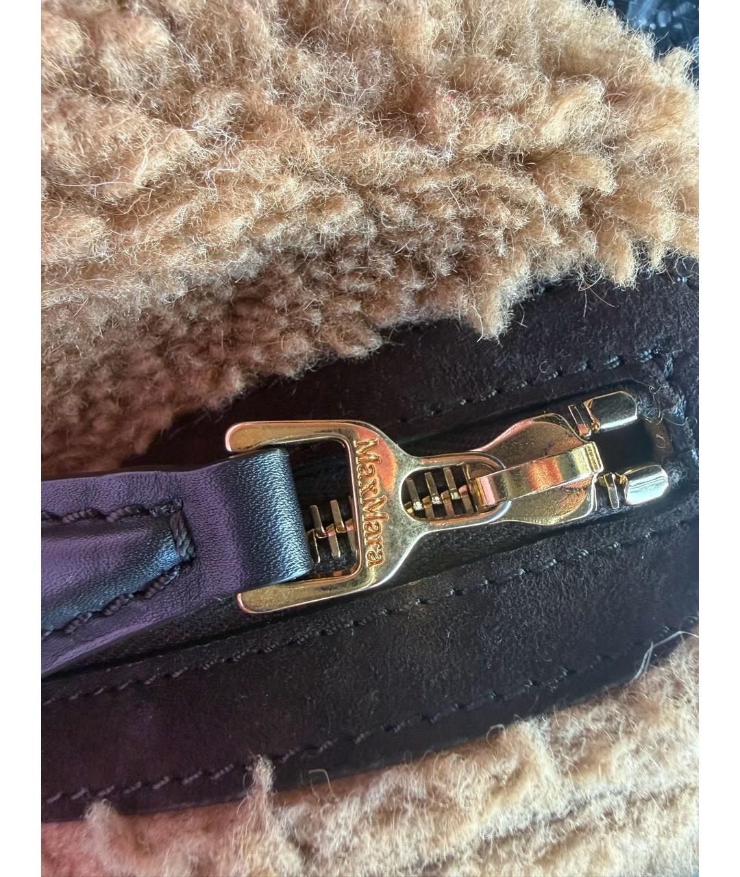 MAX MARA Коричневая поясная сумка, фото 3