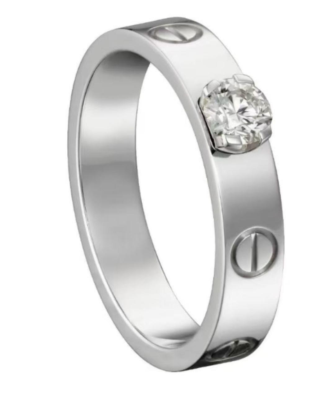 CARTIER Серебряное кольцо из белого золота, фото 1