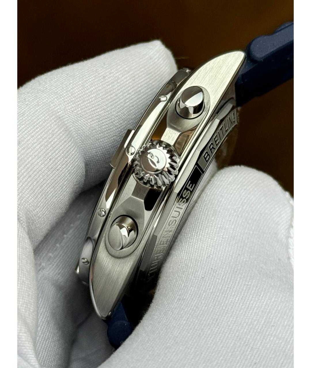 BREITLING Темно-синие часы, фото 5