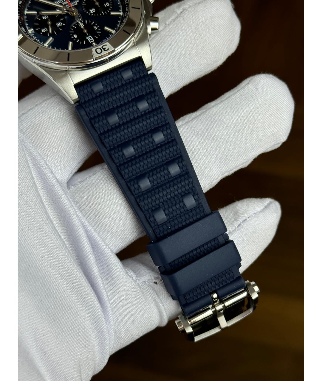 BREITLING Темно-синие часы, фото 8