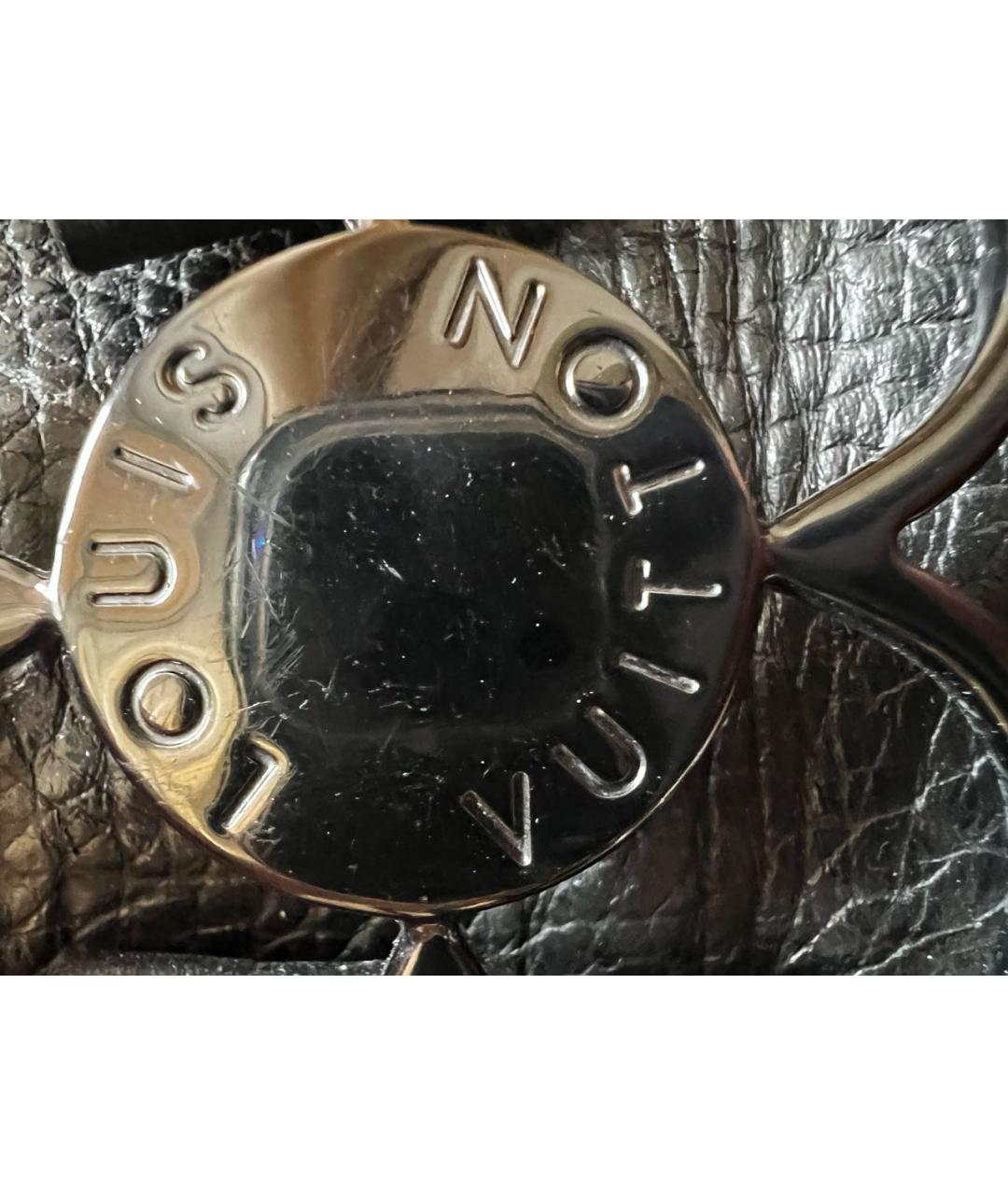 LOUIS VUITTON Черные кожаные мокасины, фото 8
