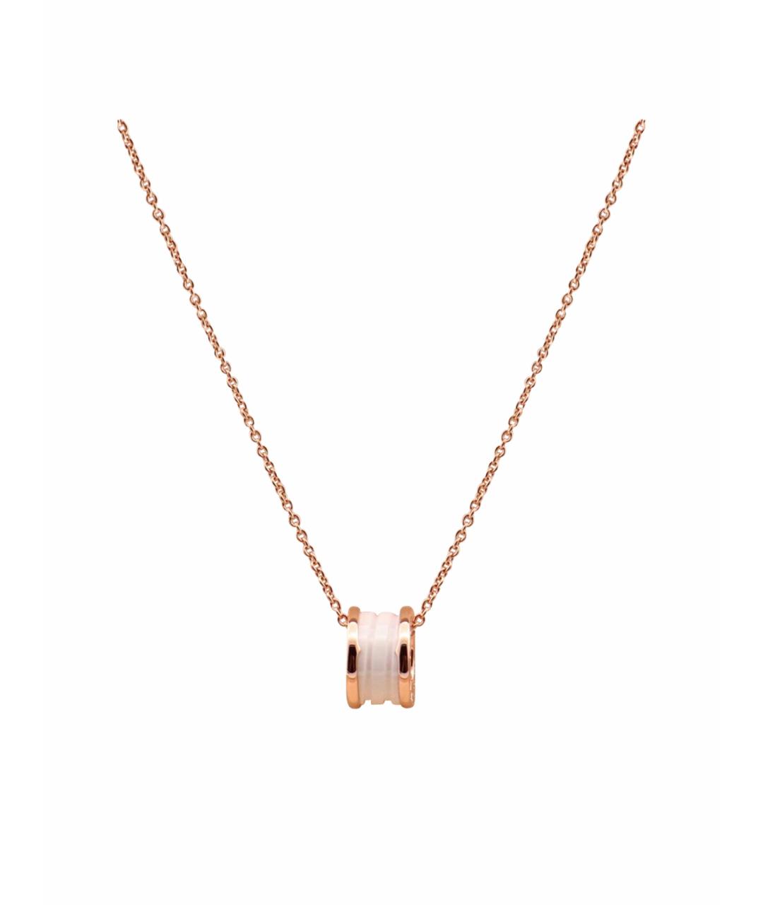 BVLGARI Золотое колье из розового золота, фото 1