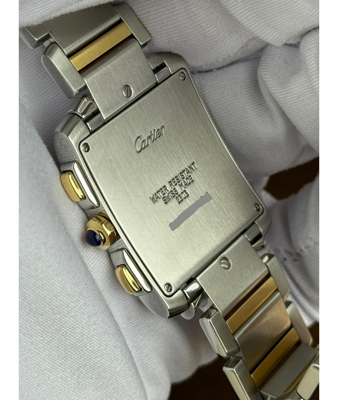 CARTIER Белые часы, фото 9