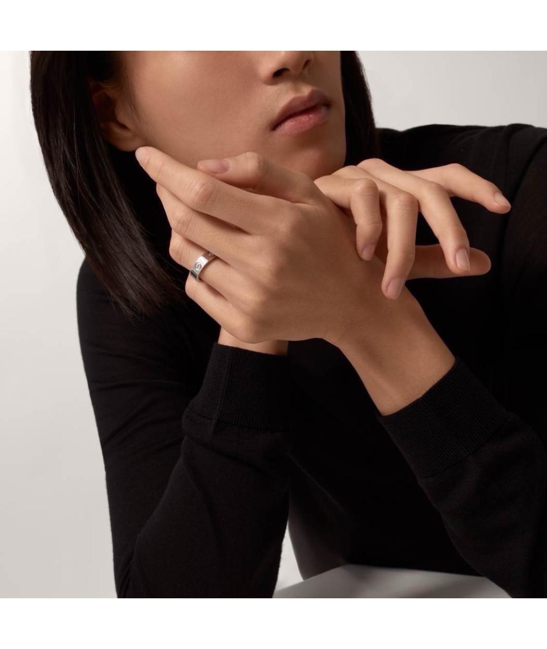 CARTIER Серебряное кольцо из белого золота, фото 5
