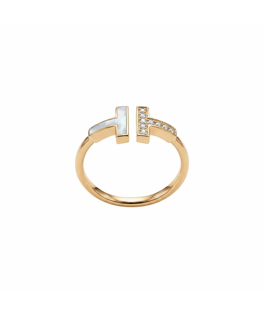 TIFFANY&CO Белое кольцо из желтого золота, фото 1