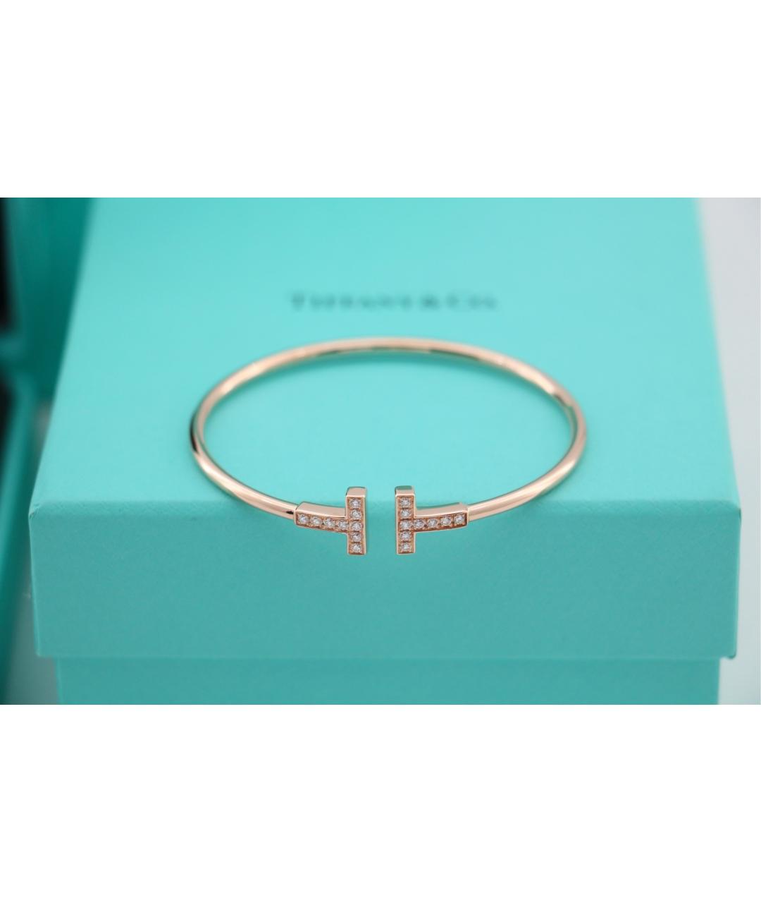 TIFFANY&CO Золотой браслет из розового золота, фото 1