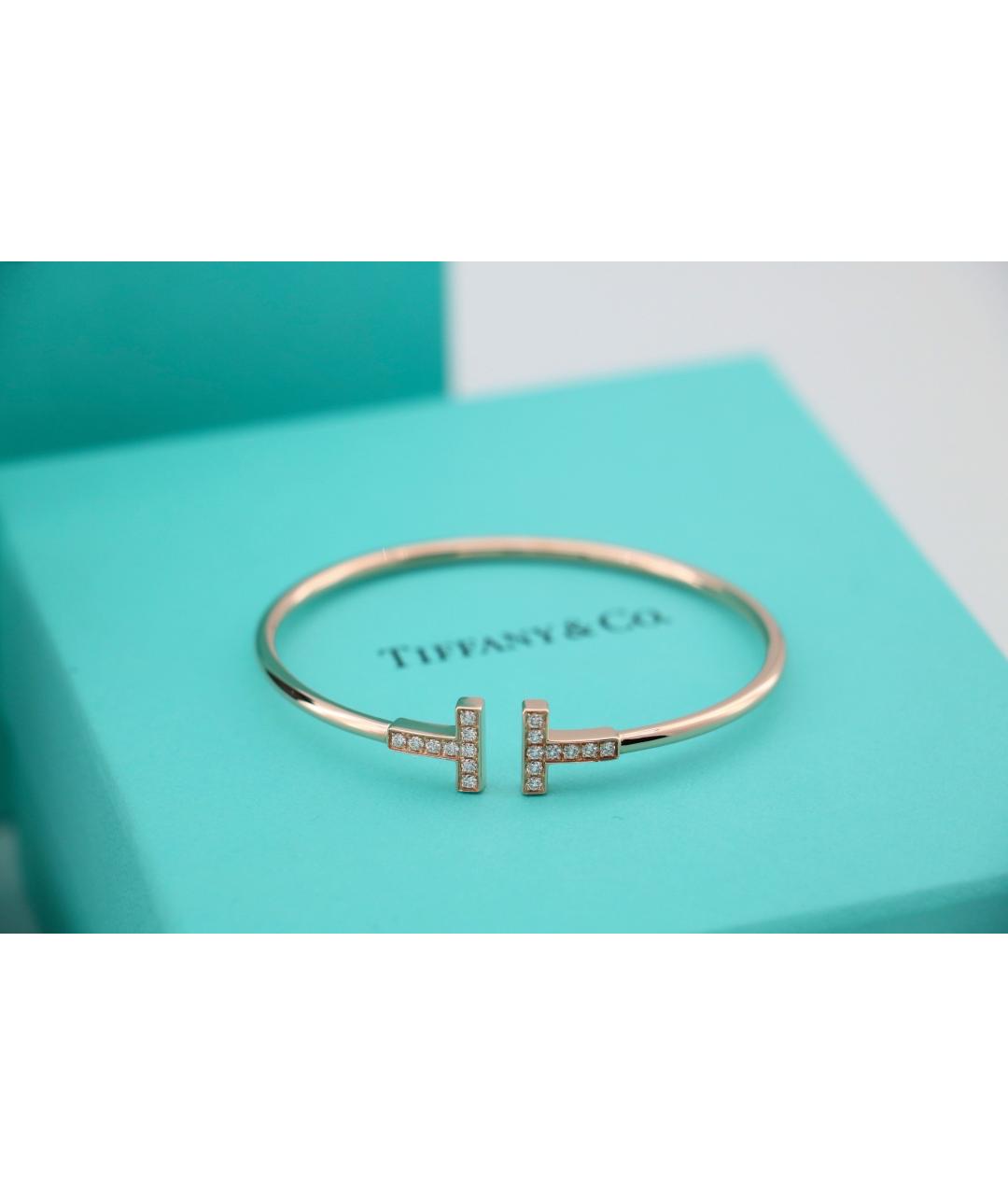TIFFANY&CO Золотой браслет из розового золота, фото 4