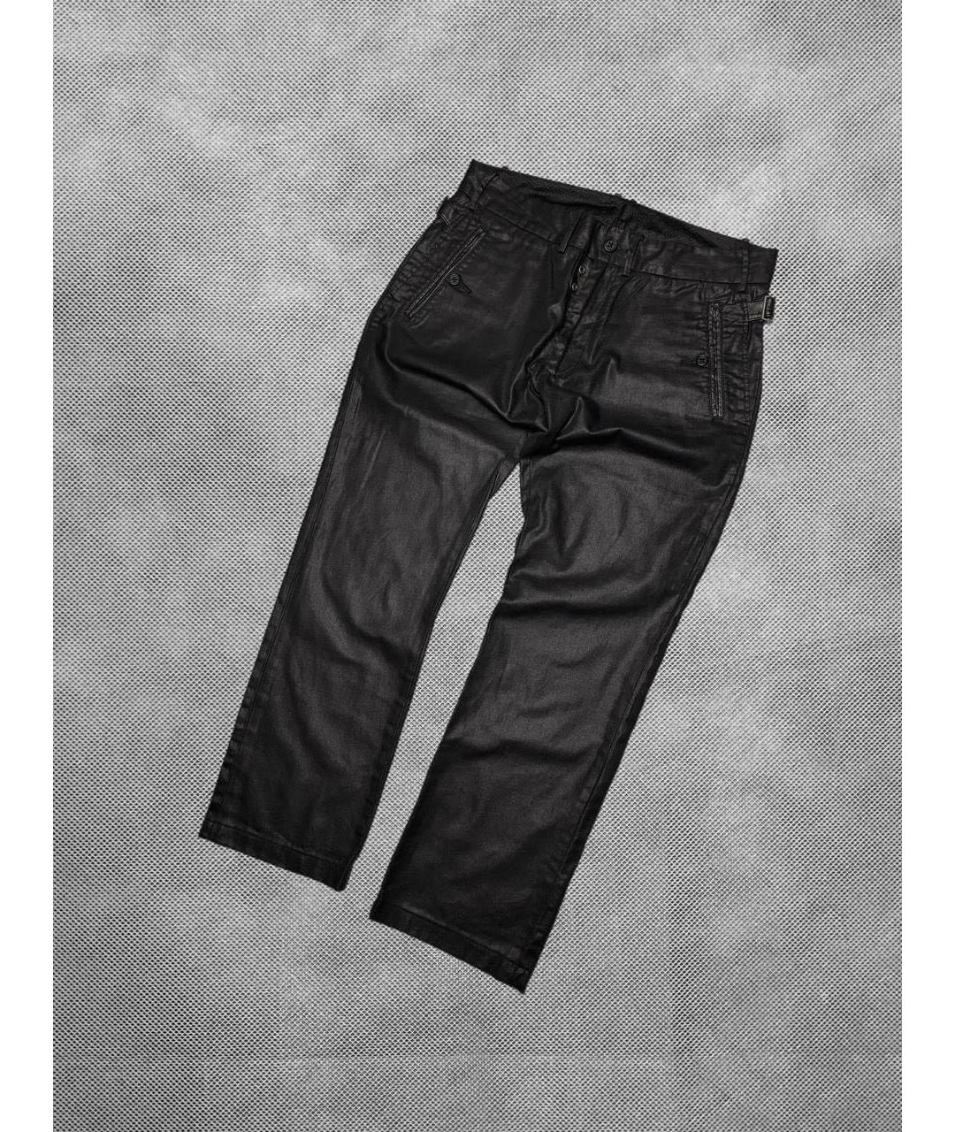DIESEL BLACK GOLD Черные хлопковые джинсы скинни, фото 2