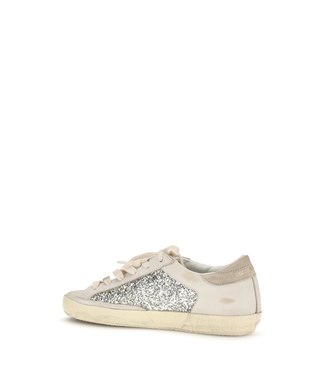 GOLDEN GOOSE DELUXE BRAND Белые кожаные кеды, фото 3