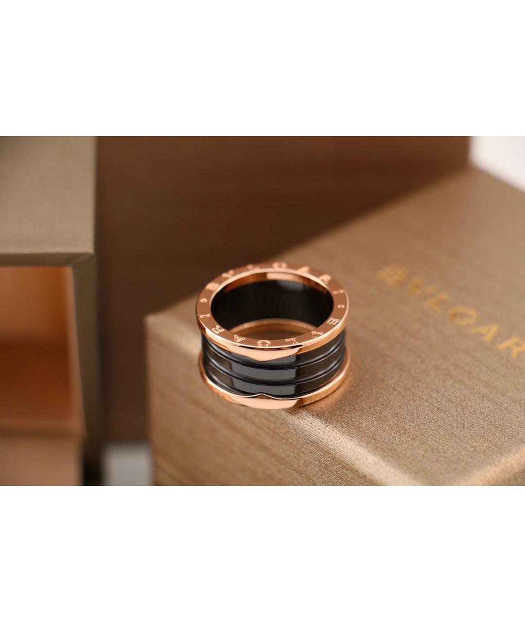 BVLGARI Золотое кольцо из розового золота, фото 3