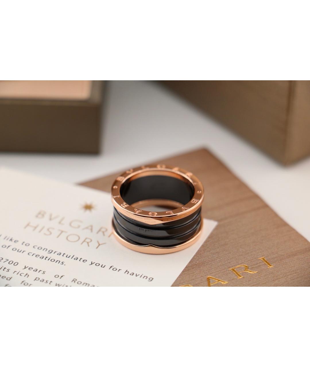 BVLGARI Золотое кольцо из розового золота, фото 4