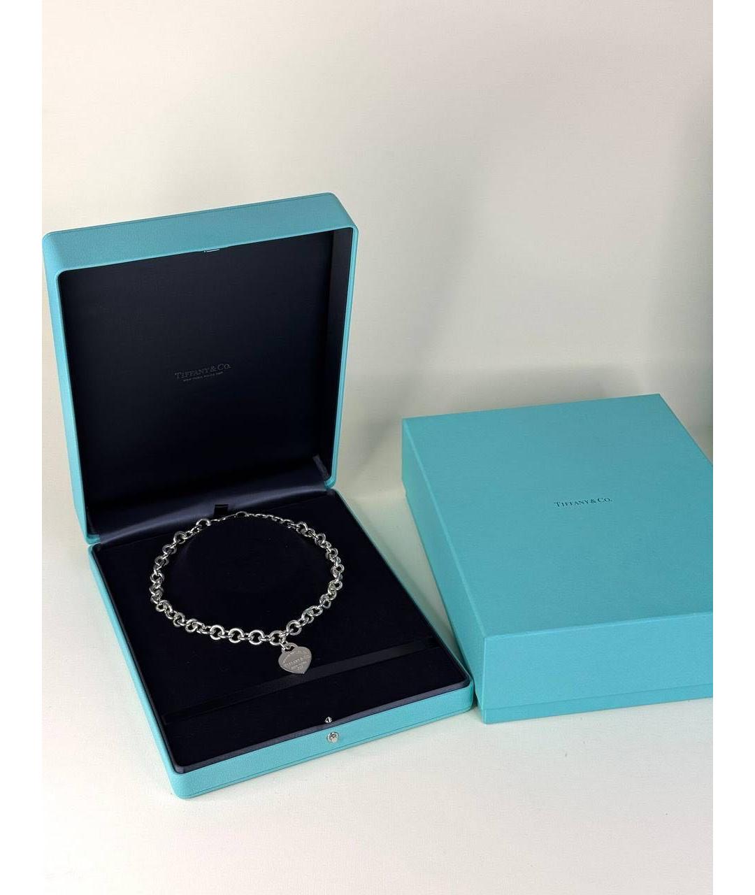 TIFFANY&CO Серебряное серебряное колье, фото 5
