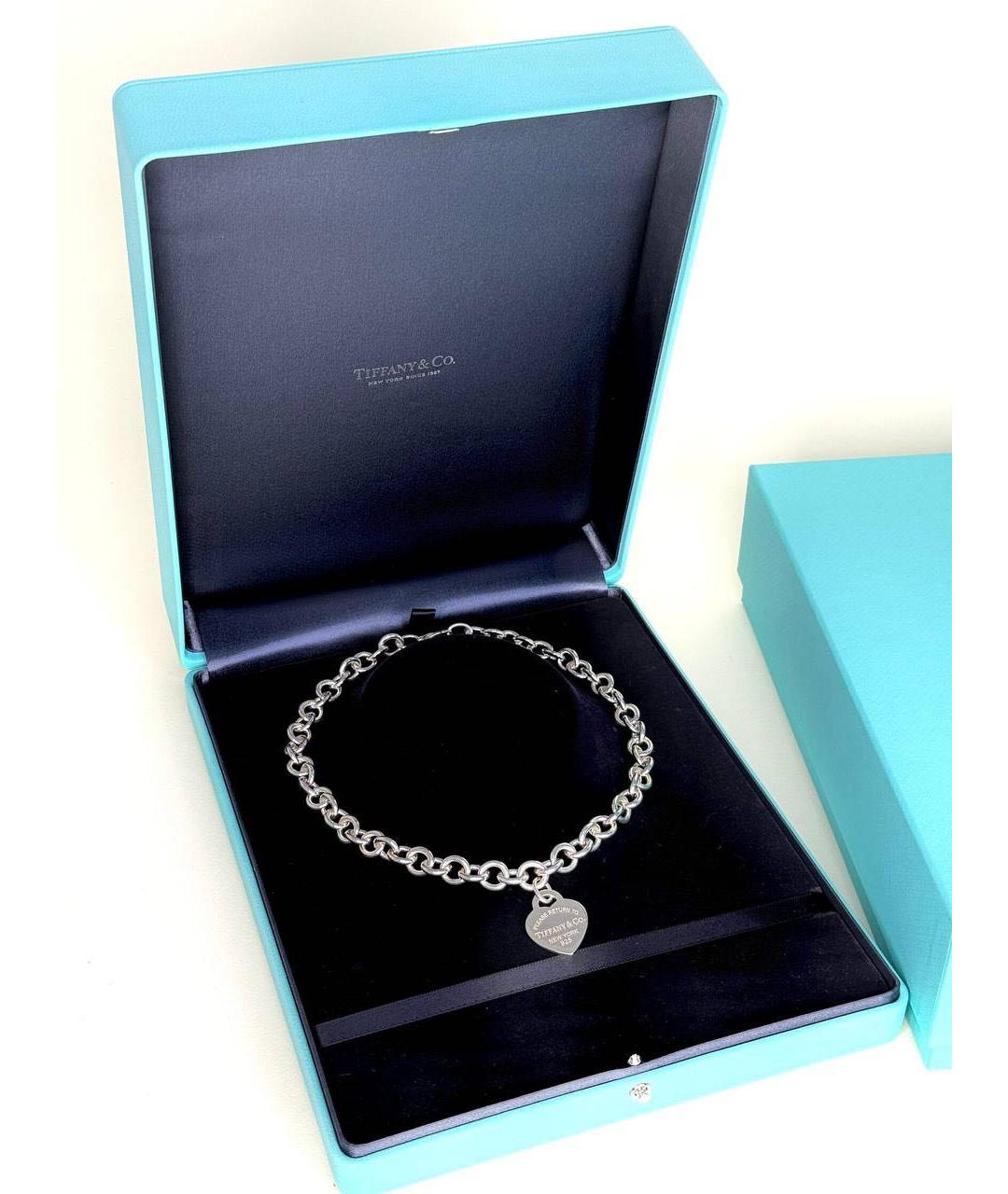 TIFFANY&CO Серебряное серебряное колье, фото 2