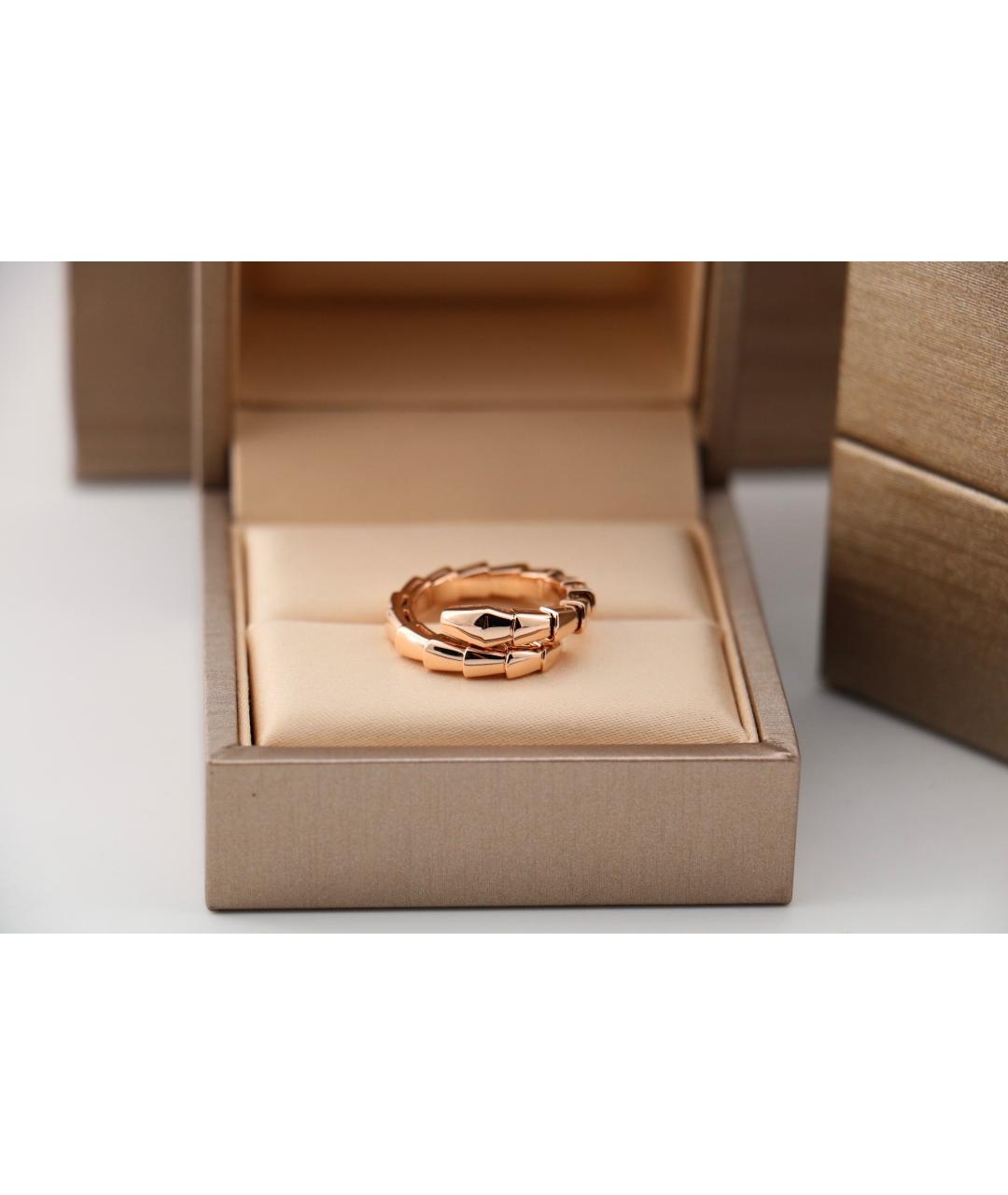 BVLGARI Золотое кольцо из розового золота, фото 7