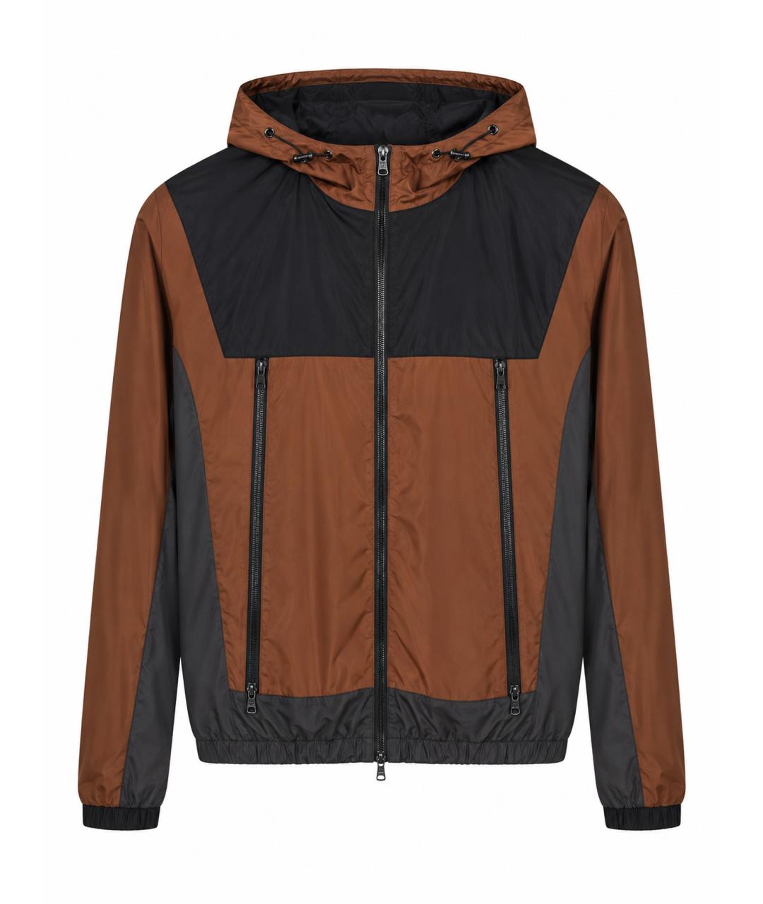 CORNELIANI Горчичная полиэстеровая куртка, фото 1