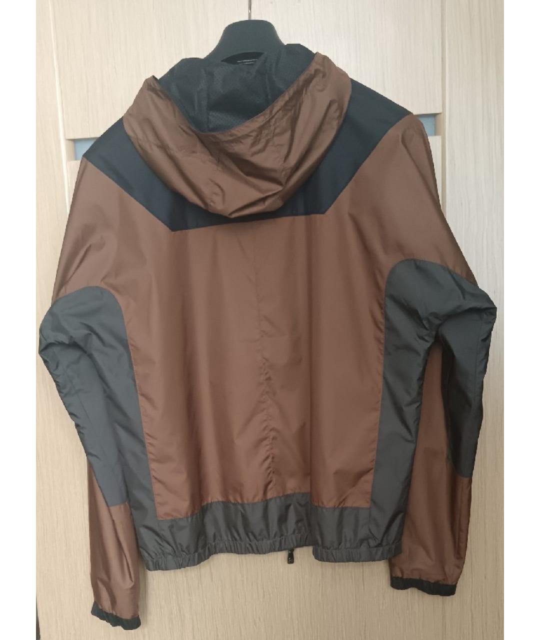 CORNELIANI Горчичная полиэстеровая куртка, фото 2