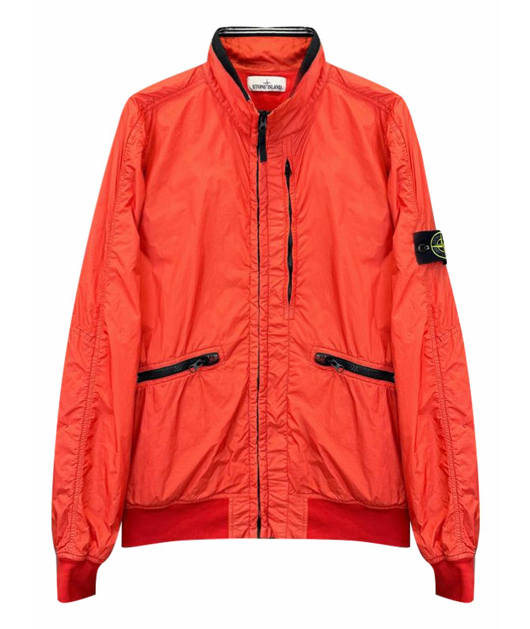 STONE ISLAND Красная полиамидовая куртка, фото 1