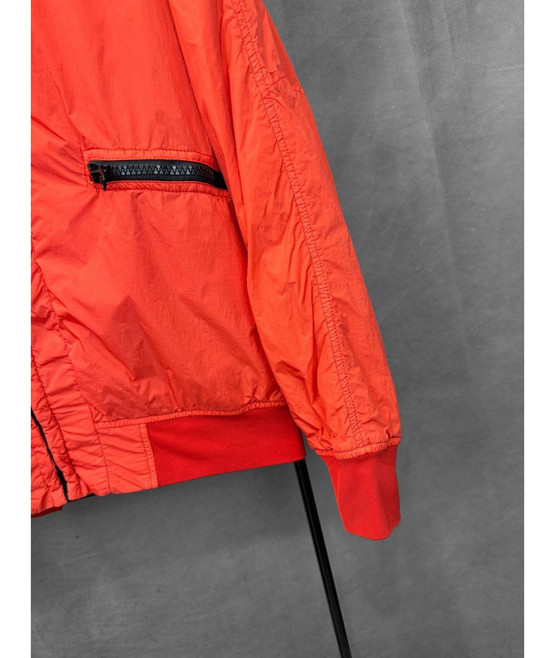 STONE ISLAND Красная полиамидовая куртка, фото 5