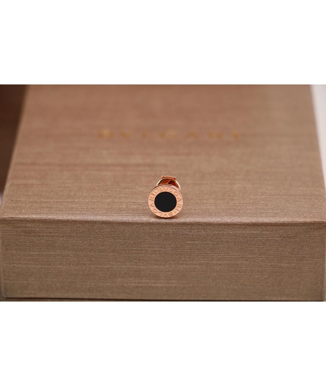 BVLGARI Золотые серьги из розового золота, фото 2