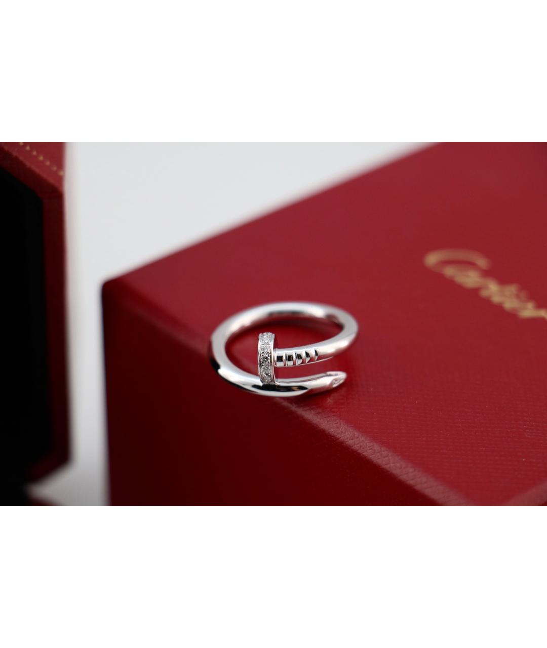 CARTIER Серебряное кольцо из белого золота, фото 6