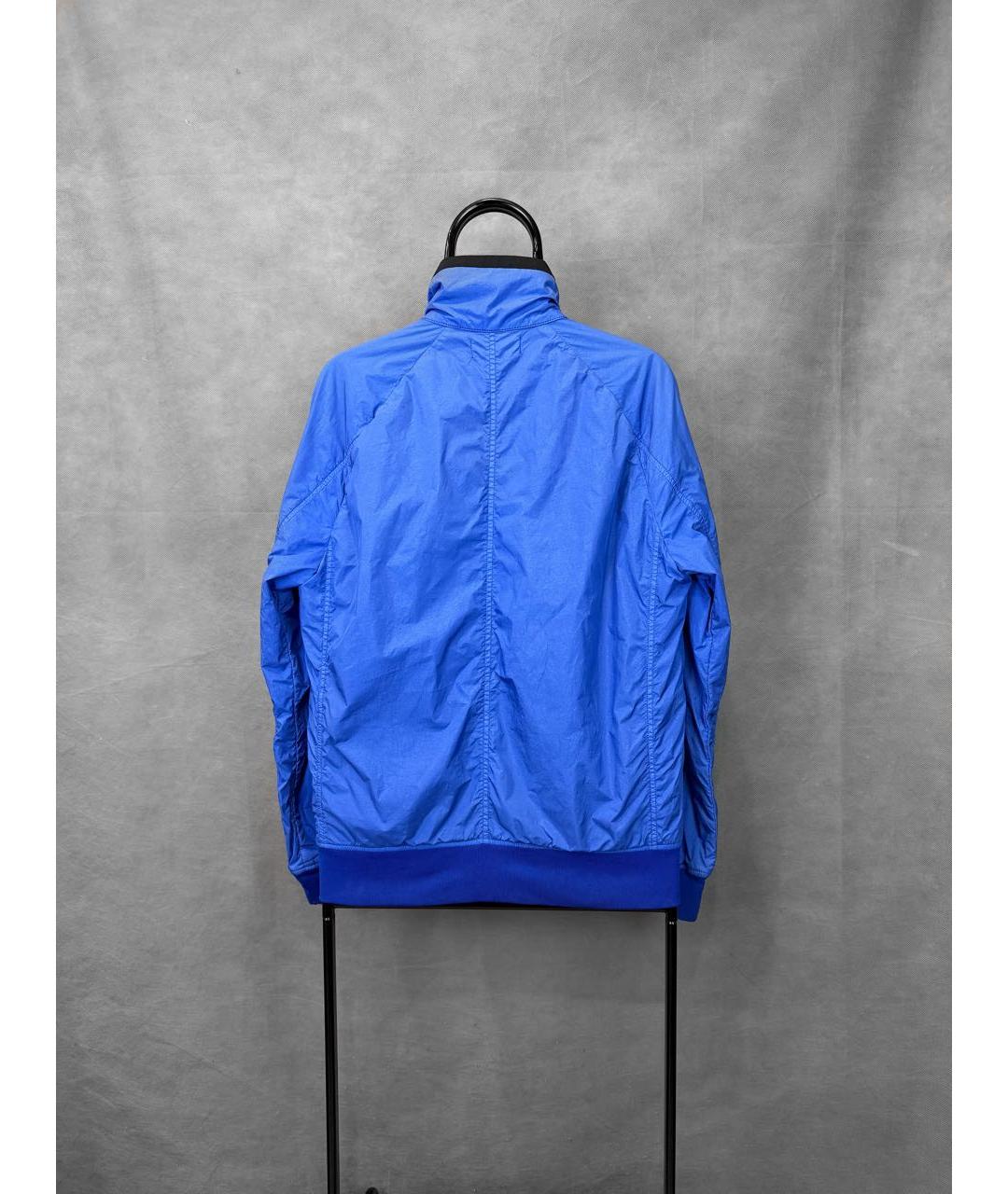 STONE ISLAND Синяя полиамидовая куртка, фото 2