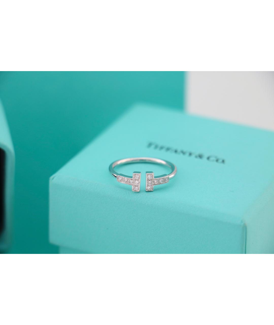 TIFFANY&CO Серебряное кольцо из белого золота, фото 4