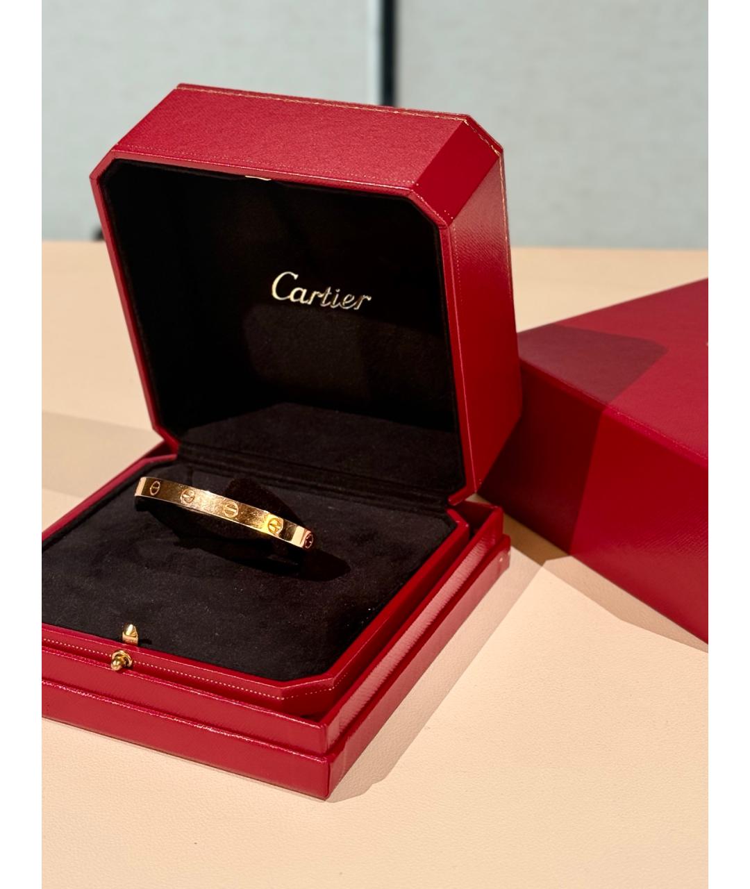 CARTIER Золотой браслет из розового золота, фото 4