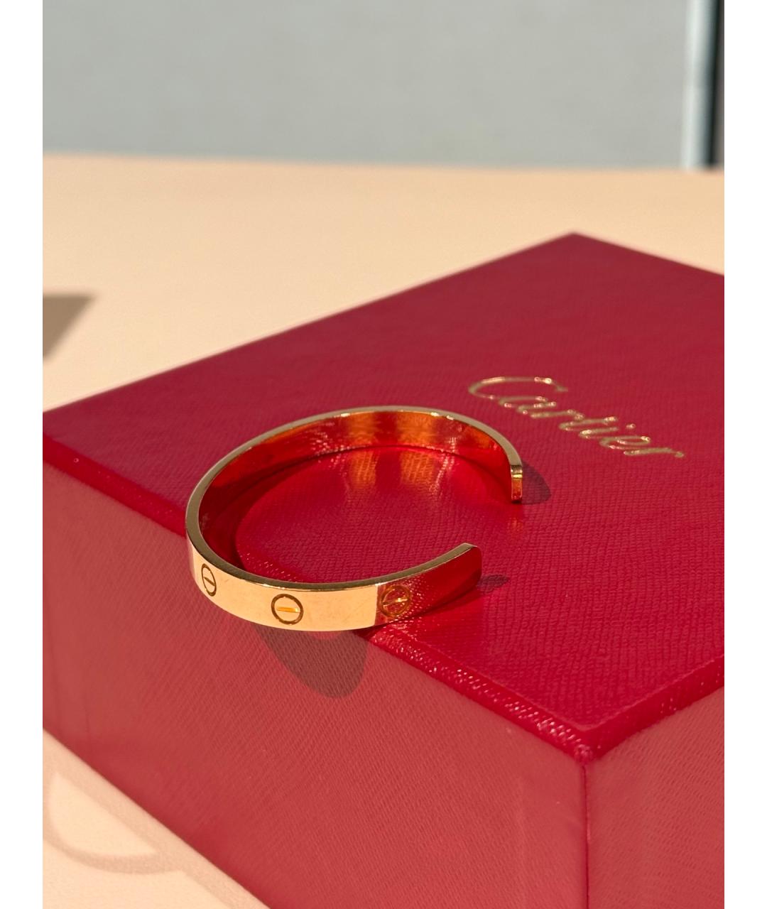 CARTIER Золотой браслет из розового золота, фото 3